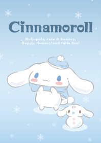 ธีมไลน์ Cinnamoroll อบอุ่นในฤดูหนาว