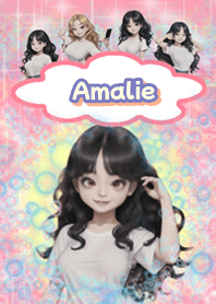 Amalie little girl in bubbles BL02