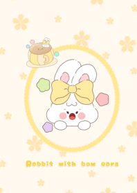 Rabbit with bow ears1