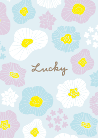 Cute 3 color flowers22 from Japan