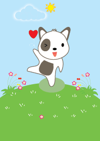 Cute dog theme v.6