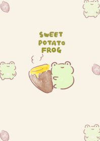 simple frog sweet potato beige.
