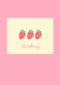strawberry :pinkyellow