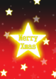 クリスマス ネオンスター