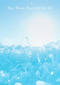 Blue Water Photo 666 Not AI