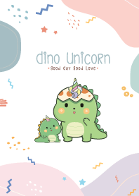 Dino Unicorn Good Day Lover