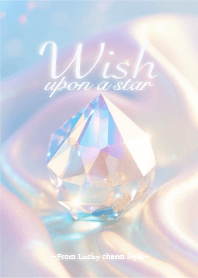 Wish - Silver crystal for good luck - 4