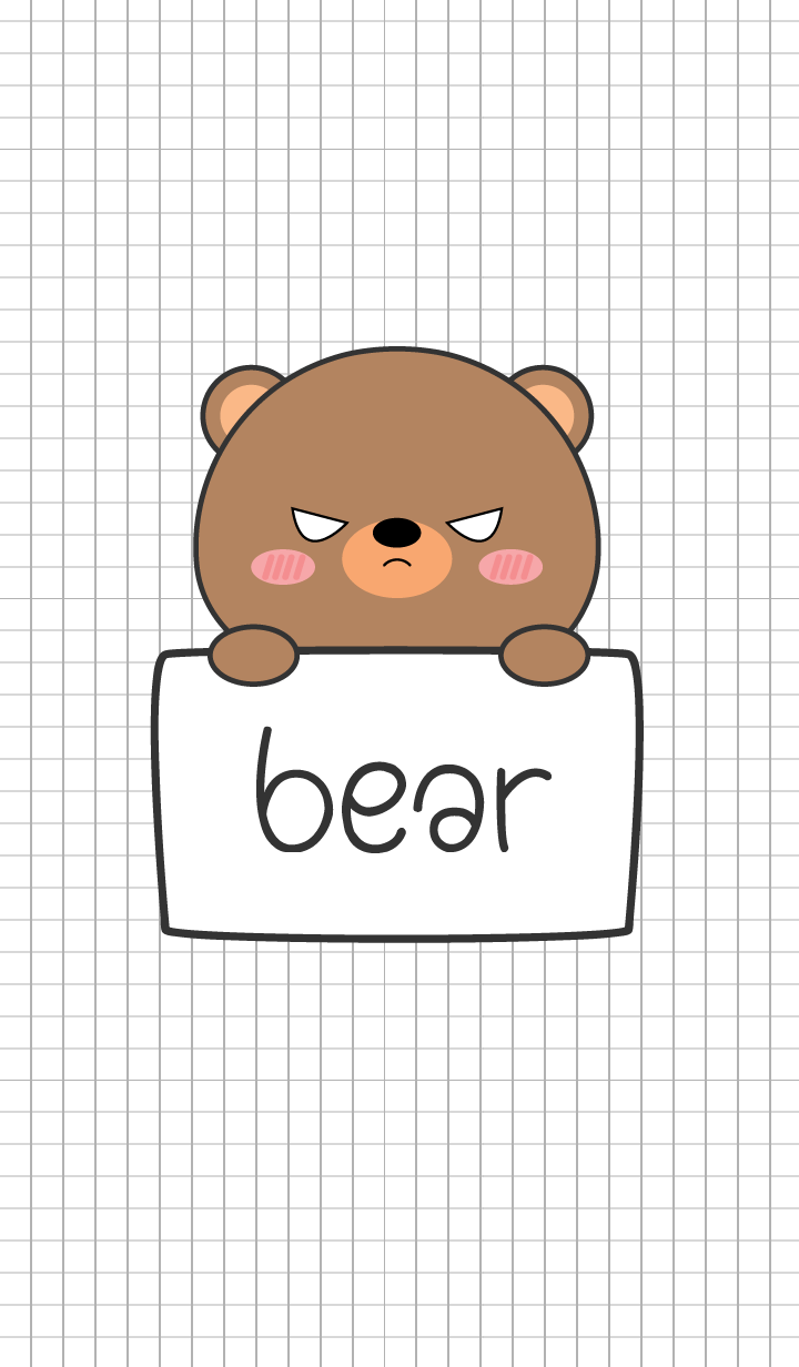 Simple Angry Bear (jp)