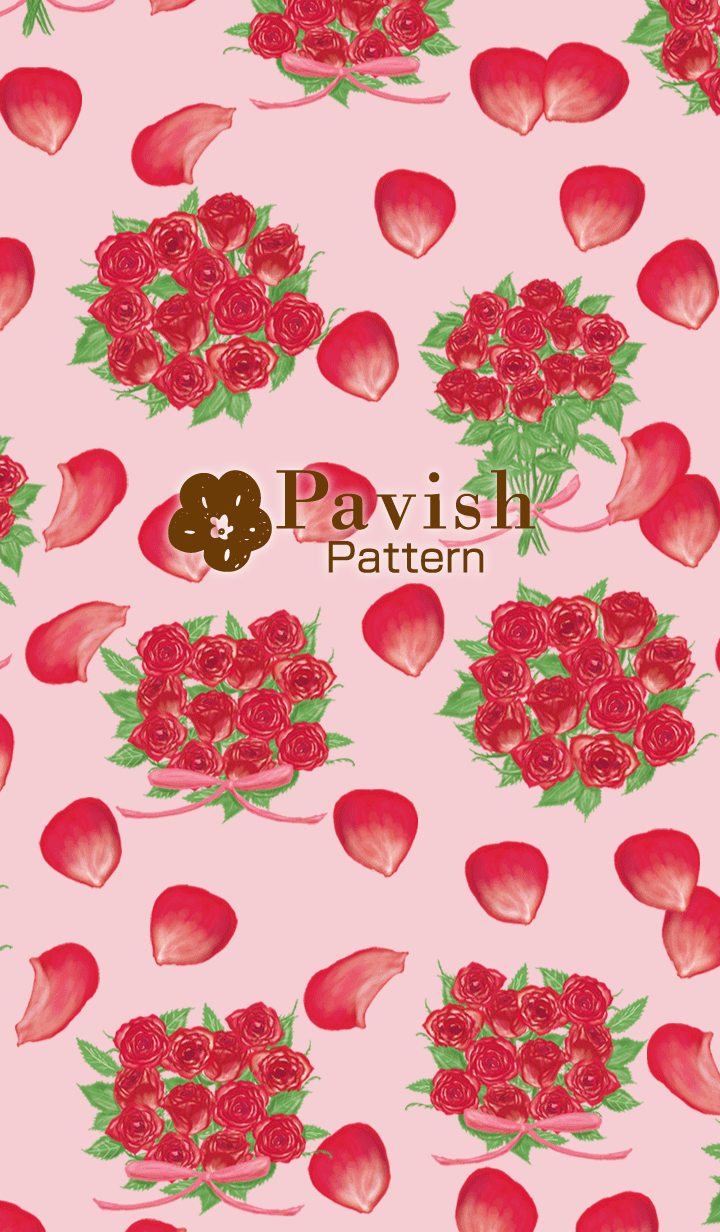 Dozen rose-Pavish Pattern-