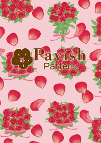 Dozen rose-Pavish Pattern-