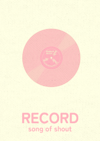 RECORD_shout Shell pink