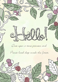 Forest painting book