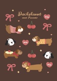 Dachshund and Friends : Chocolate Color