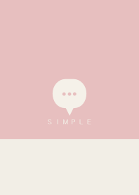 SIMPLE(beige pink)V.1640b