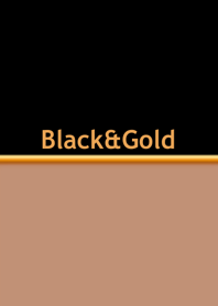 Simple Gold & Black no logo No.9-2