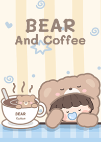 Bear In Cafe!