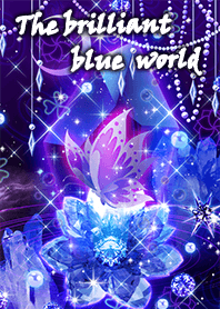 The brilliant blue world