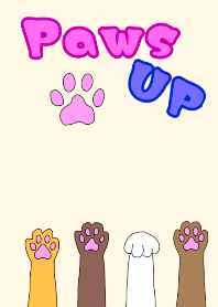Paws up theme