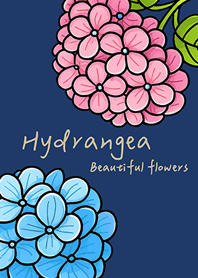 Plant hydrangeas!(Navy blue)