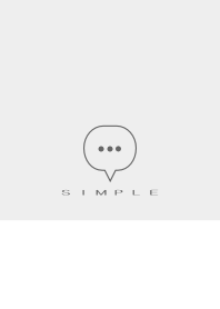 SIMPLE(white gray)V.1785b