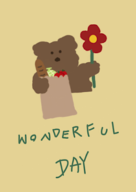 Bear ; WONDERFUL DAY