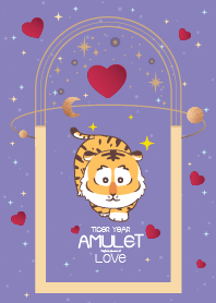 เครื่องรางปีเสือ แห่งความรัก สีม่วง