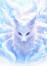 冰雪九尾狐❤️紫色