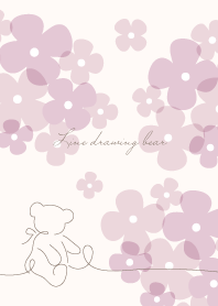 Line drawing bear_24
