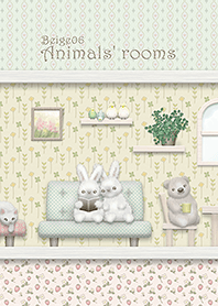 Animals' rooms/Beige 06
