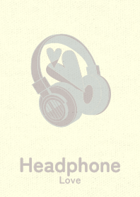 Headphone_love Pale Mist WHT