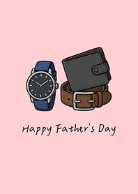 Happy Father's Day,Dad(pink color)