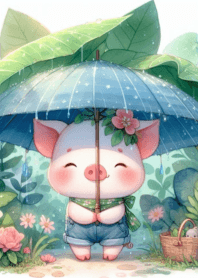 Cute little pig no.9