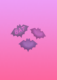 Peach bat cookie