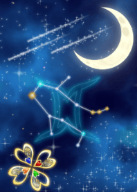 Gemini crescent and four-leaf