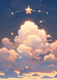 夢幻般的夜空星星❤