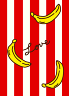 Banana - Red striped-