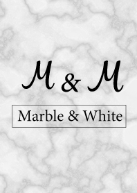 M&M-Marble&White-Initial