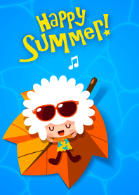 Fluffy and Tilly (Happy Summer)