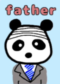 Father panda papa
