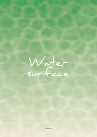 Green : Water surface