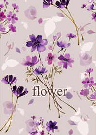 A field of cosmos swaying in the wind5.