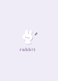 Rabbits5 Musical note [Purple]