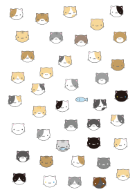 Various cat's theme