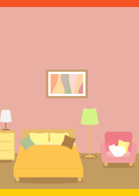 Cute room and cat on RY