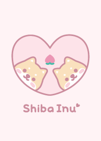 Shiba Inu Peach - Pink