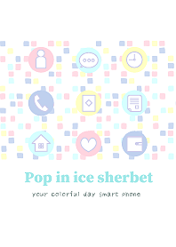 #Pop’in ice sherbet