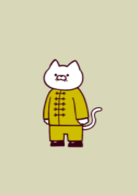 Kung fu cat.(dusty colors03.)