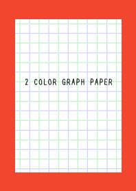 2 COLOR GRAPH PAPERj-GREEN&PURPLE-RED