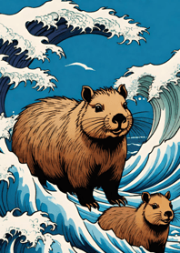 Ukiyo-e - Capybara E51bb1