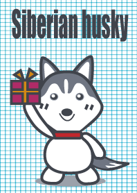 かわいいシベリアンハスキー着せかえ